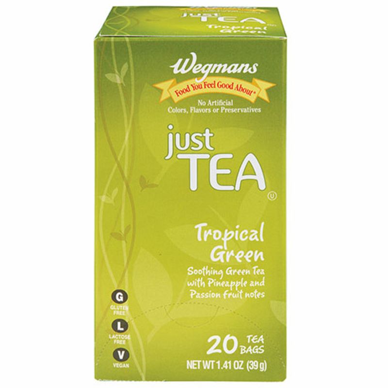 Wegmans Just Tea Tropical Green Tea Bags Wegmans