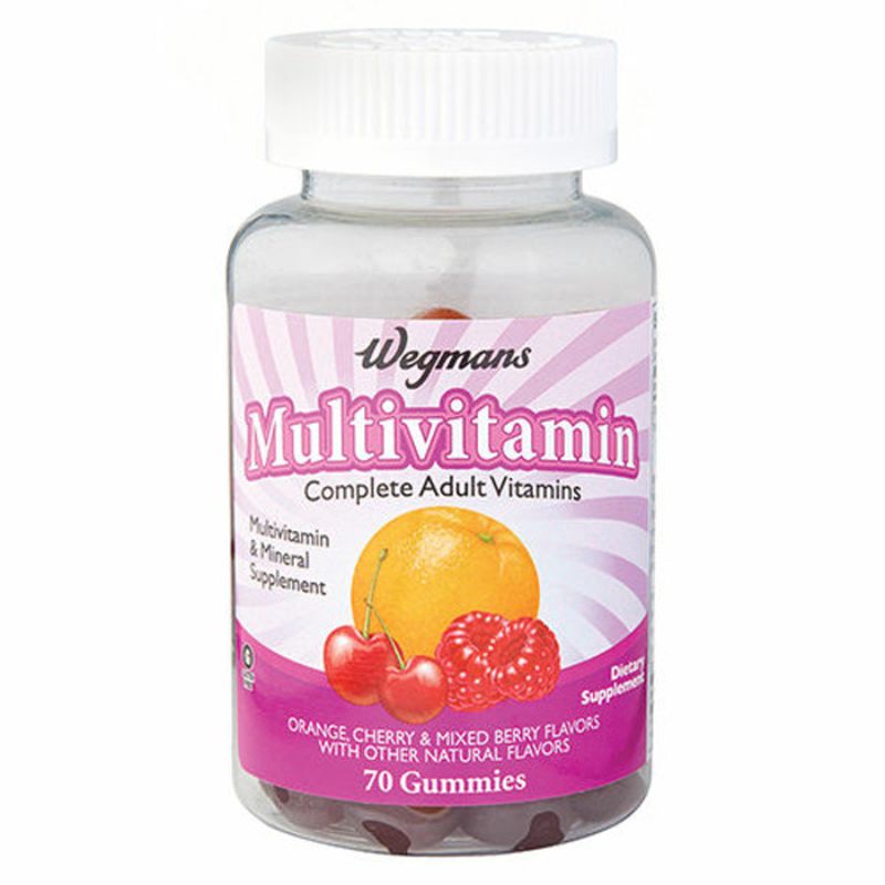 Wegmans Multivitamin, Complete Adult Vitamins, Assorted Flavored