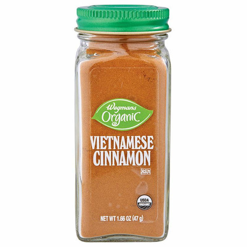 Wegmans Organic Spices, Ground, Vietnamese Cinnamon Wegmans
