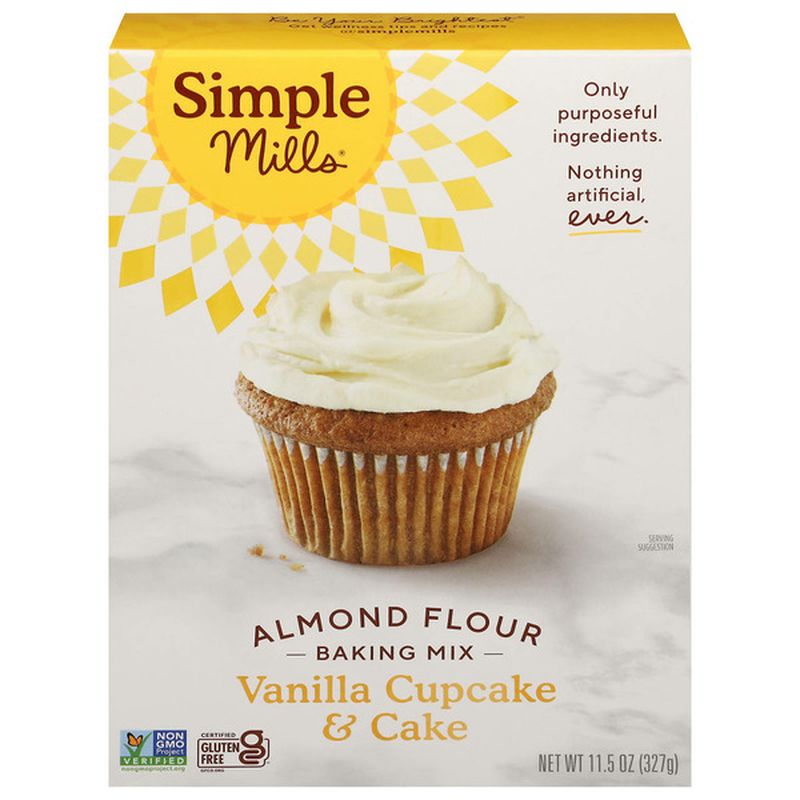 Simple Mills Baking Mix, Vanilla Cupcake & Cake, Almond Flour Wegmans