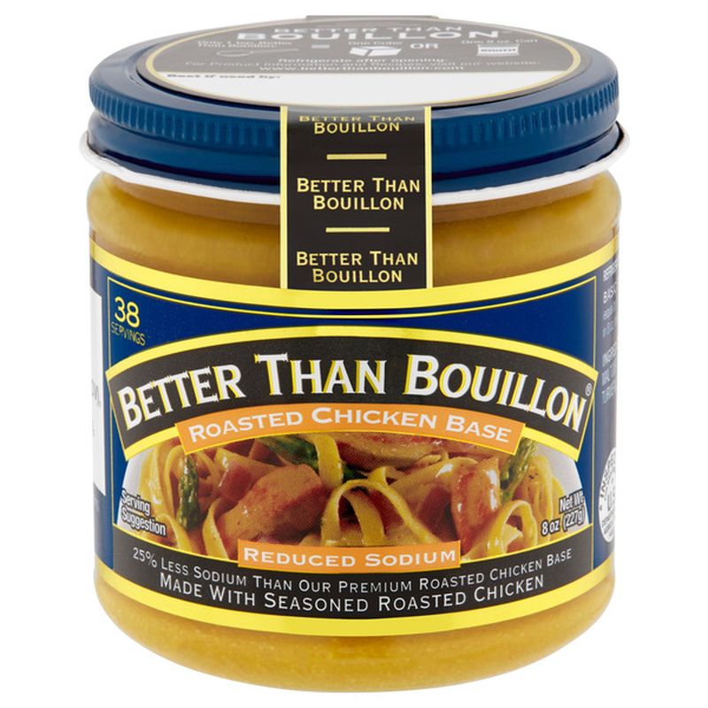 Better Than Bouillon Roasted Chicken Base, Reduced Sodium Wegmans