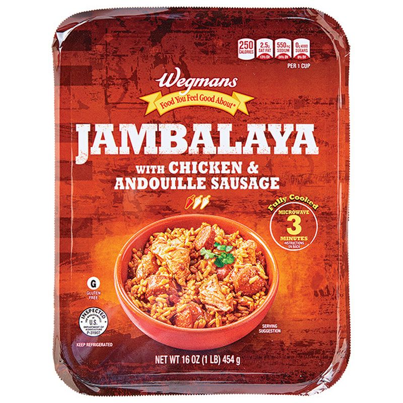Wegmans Jambalaya with Chicken & Andouille Sausage Wegmans