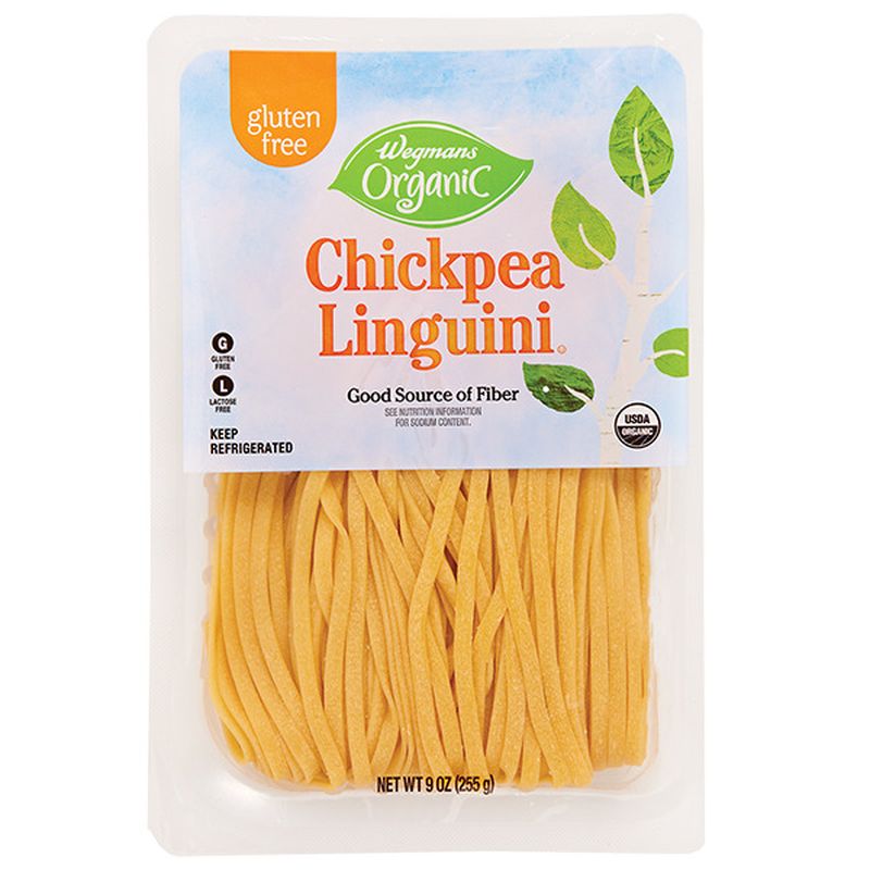 Wegmans Organic Gluten Free Chickpea Linguini Pasta Wegmans