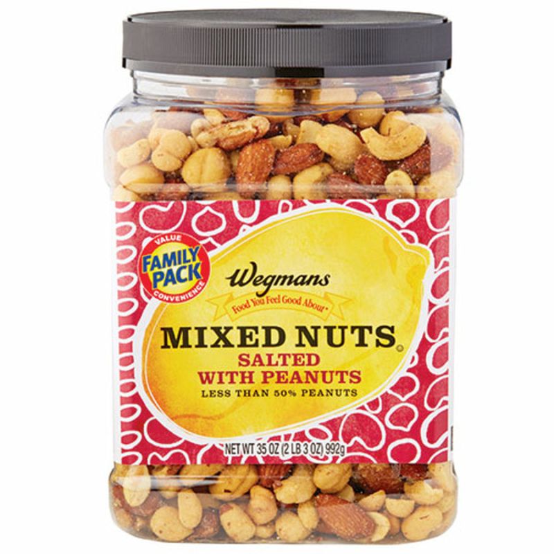 Wegmans Mixed Nuts Salted with Peanuts, FAMILY PACK Wegmans