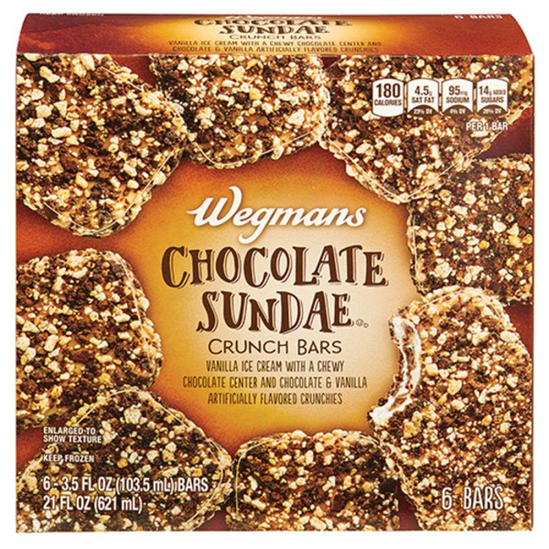Wegmans Chocolate Sundae Crunch Ice Cream Bars Wegmans