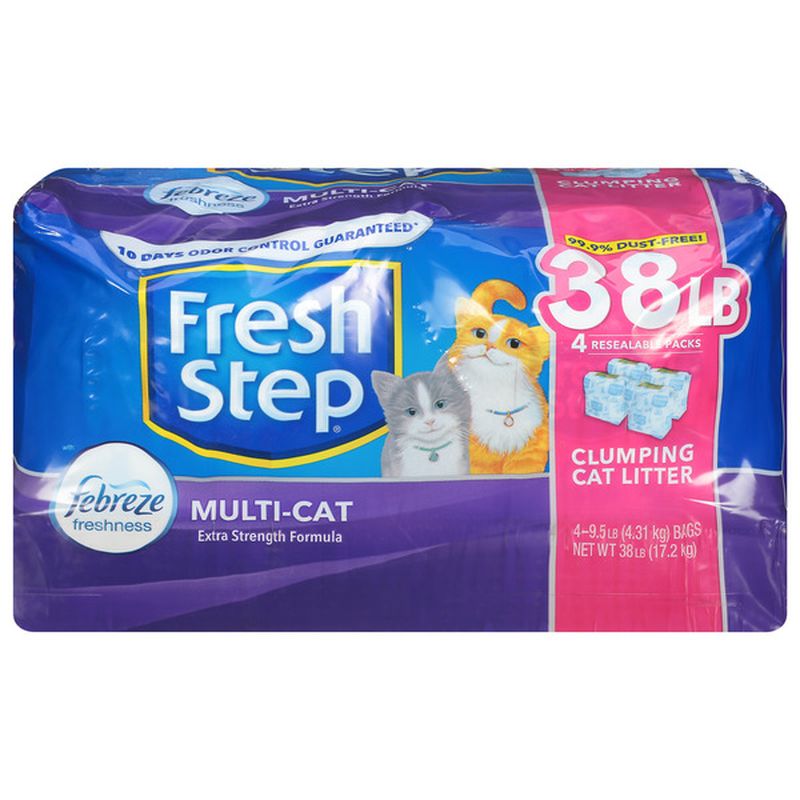Fresh Step Clumping Cat Litter, MultiCat Wegmans