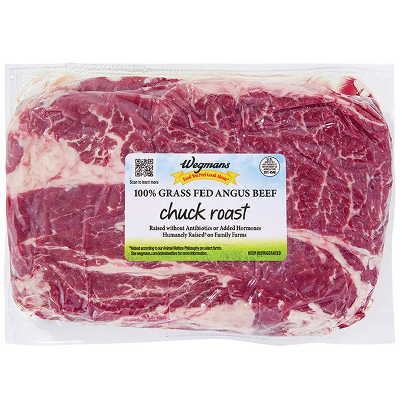Wegmans 100 Grass Fed Angus Beef Chuck Roast Wegmans