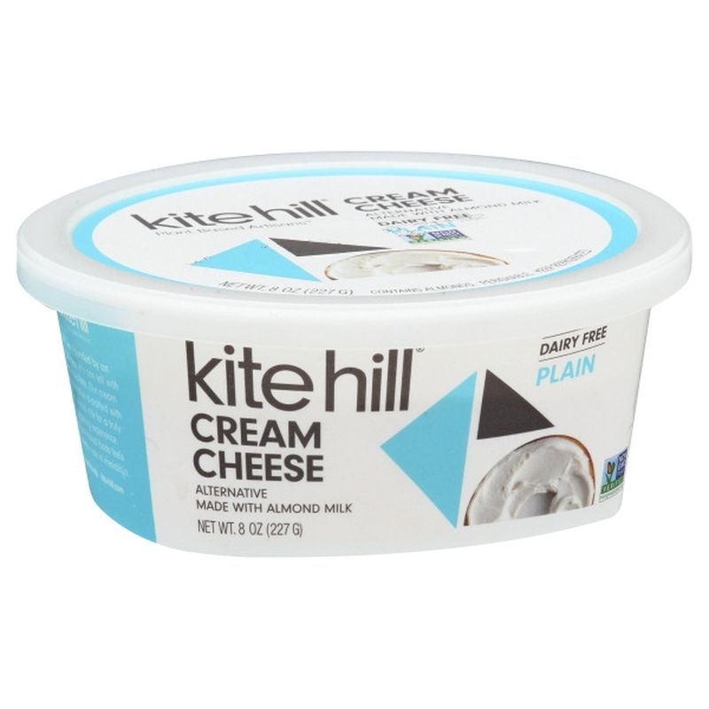 Kite Hill Cream Cheese, Dairy Free, Plain Wegmans