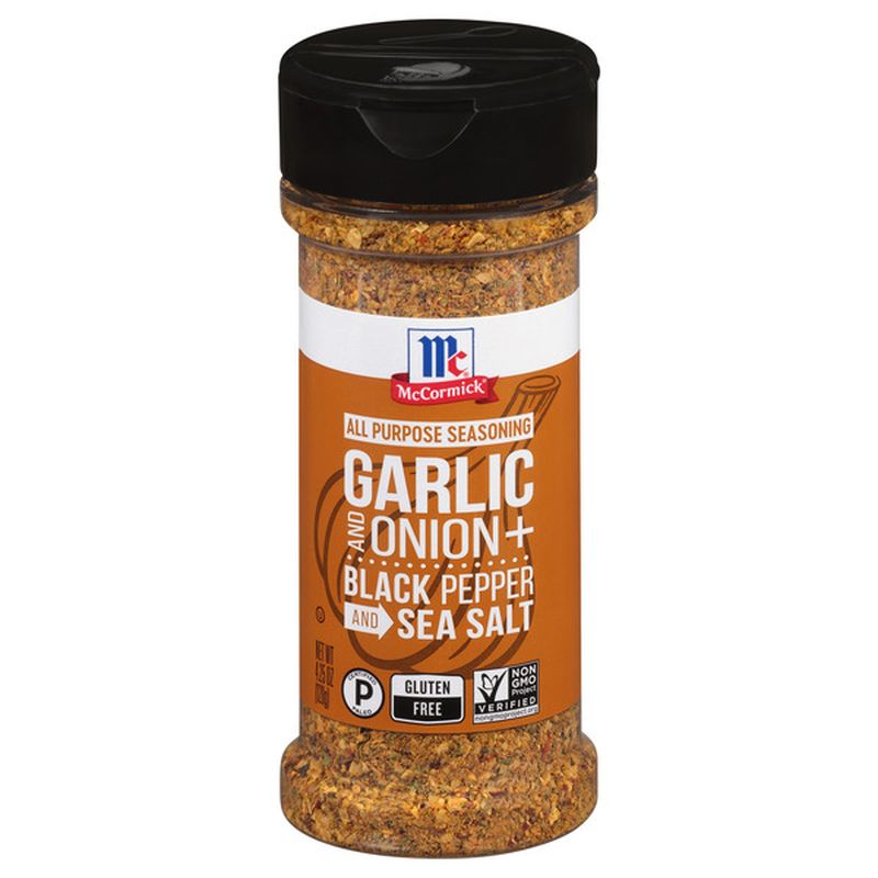 McCormick® Garlic and Onion, Black Pepper and Sea Salt All Purpose
