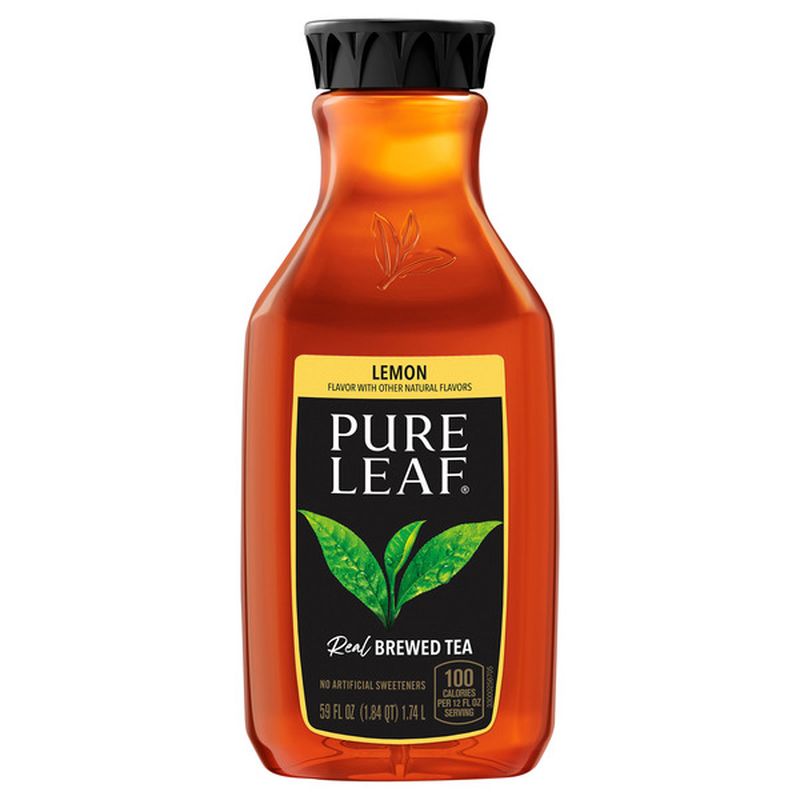 Pure Leaf Brewed Tea, Real, Lemon Wegmans
