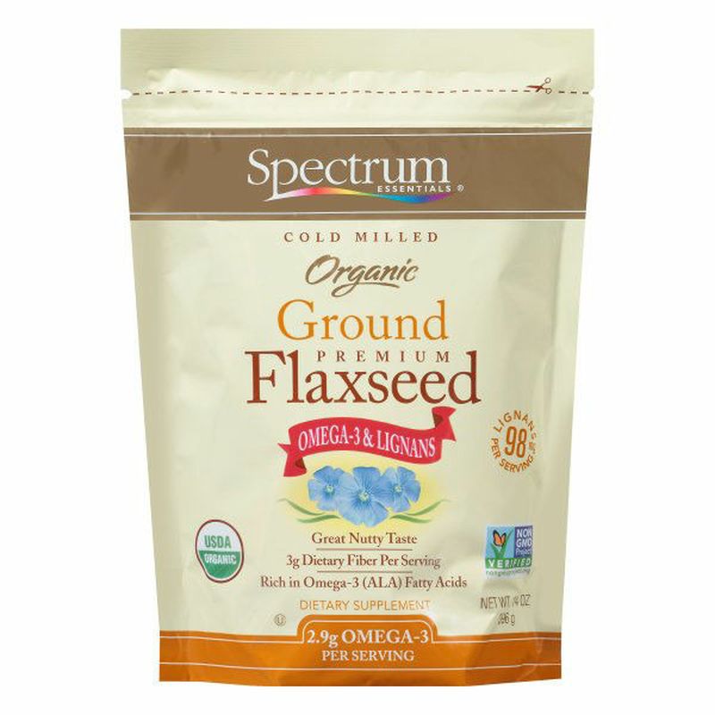 Spectrum Essentials Flaxseed, Organic, Premium, Ground Wegmans