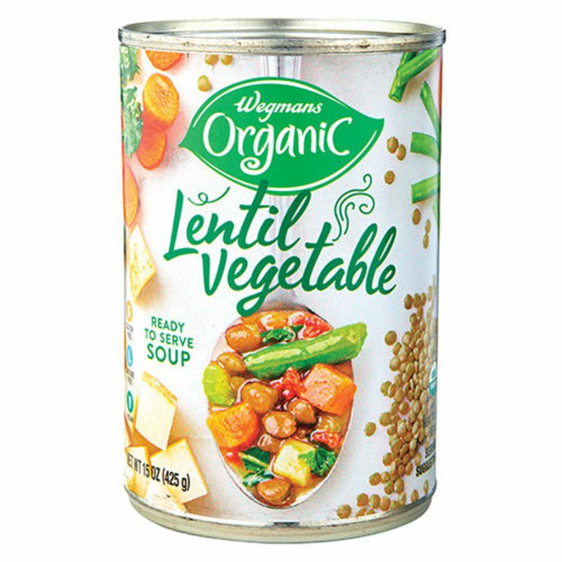 Wegmans Organic Lentil Vegetable Soup Wegmans