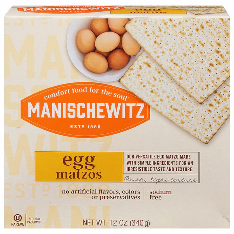 Manischewitz Matzos, Egg Wegmans