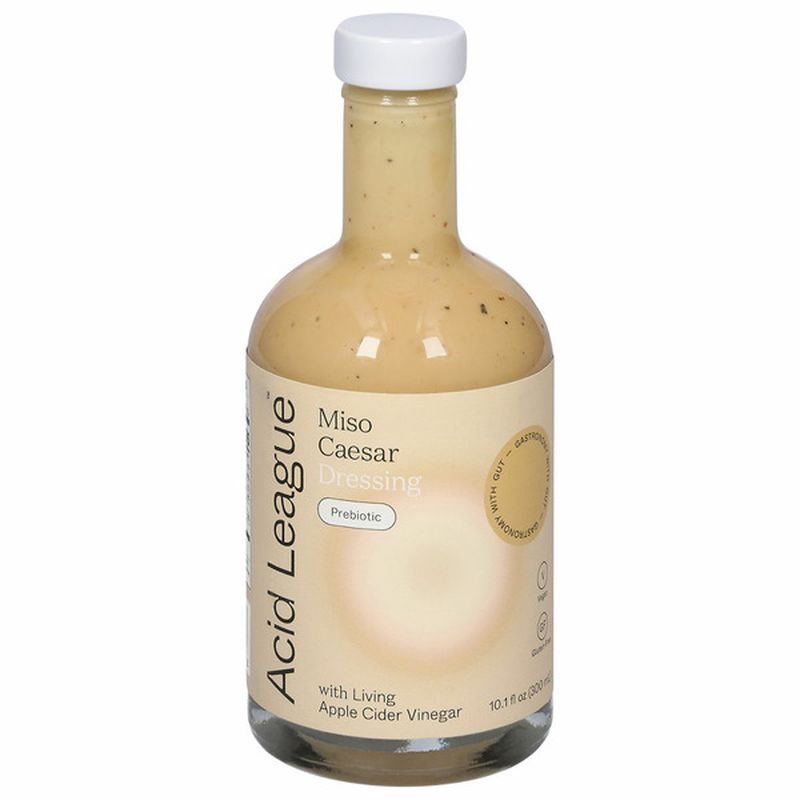 Acid League Dressing, Prebiotic, Miso Caesar Wegmans