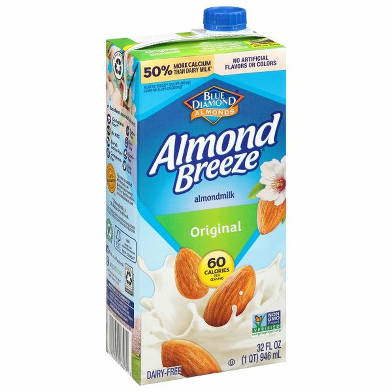 Almond Breeze Almondmilk, Original Wegmans