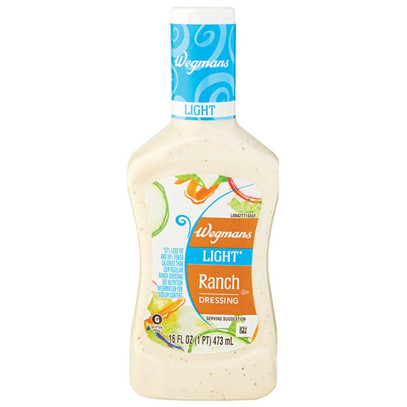 Wegmans Dressing, Ranch, Light* Wegmans