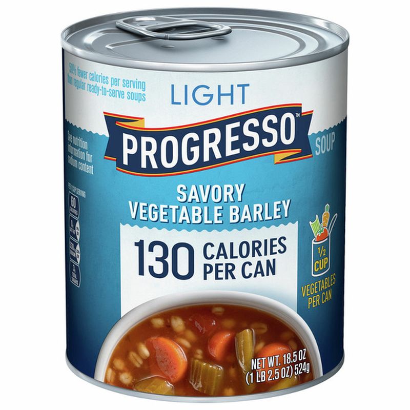 Progresso Soup, Light, Vegetable Barley, Savory Wegmans