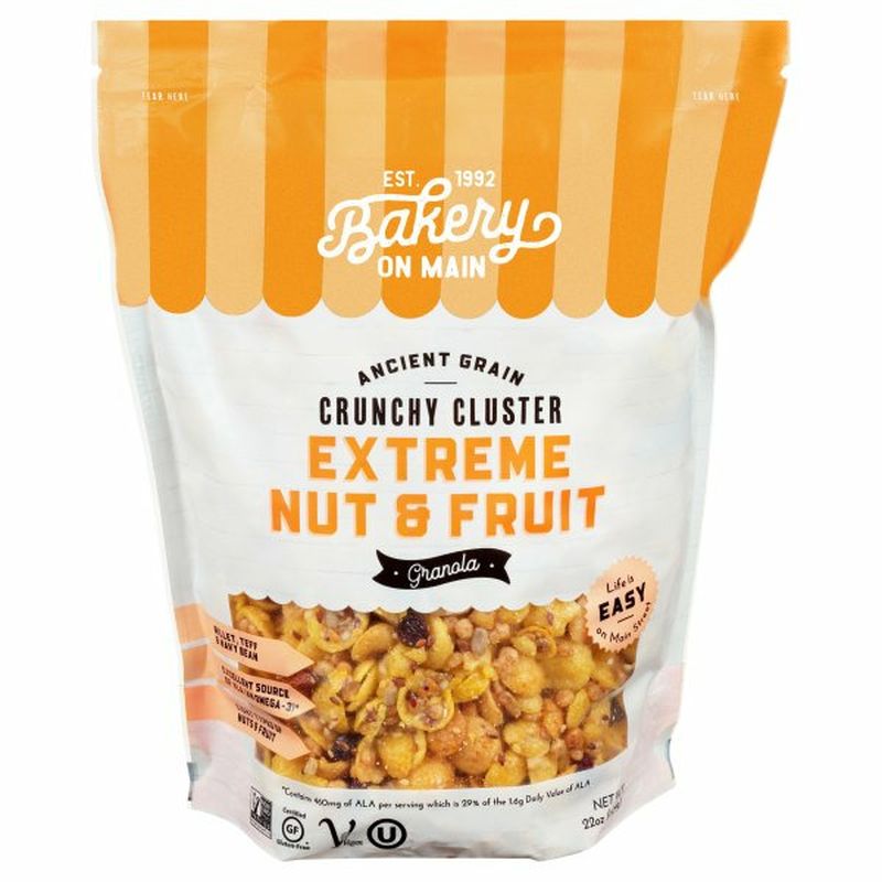 Bakery On Main Granola, Extreme Nut & Fruit, Crunchy Cluster Wegmans