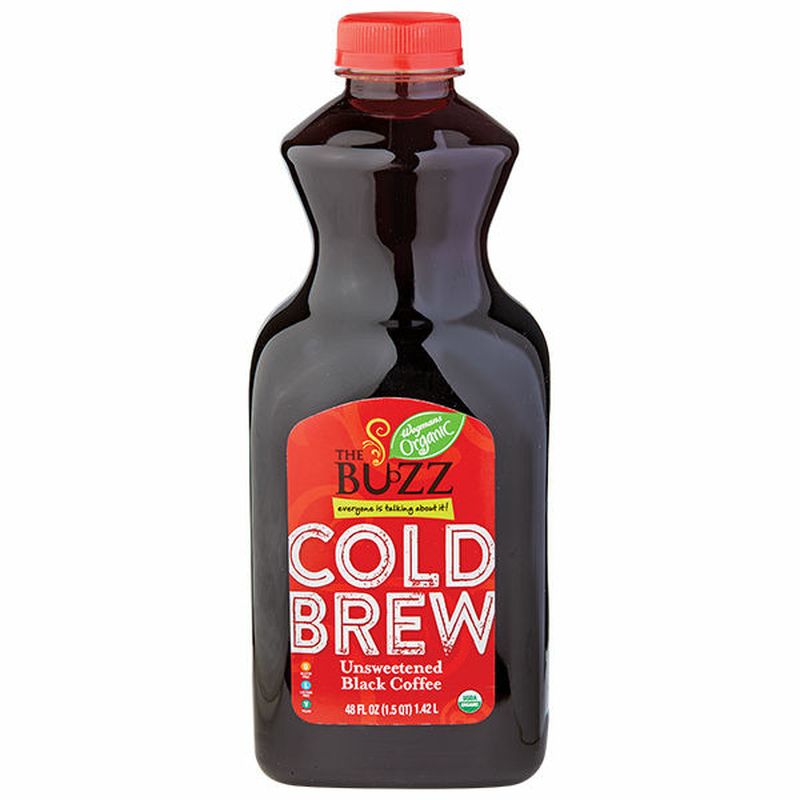 Wegmans Organic Cold Brew Unsweetened Black Coffee Wegmans