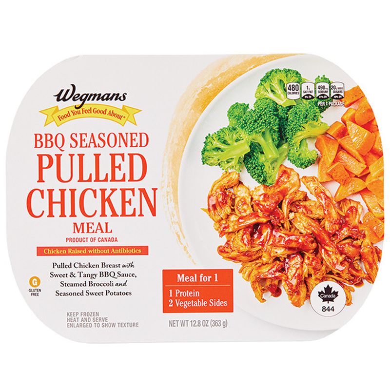 Wegmans Frozen BBQ Pulled Chicken Entree Wegmans