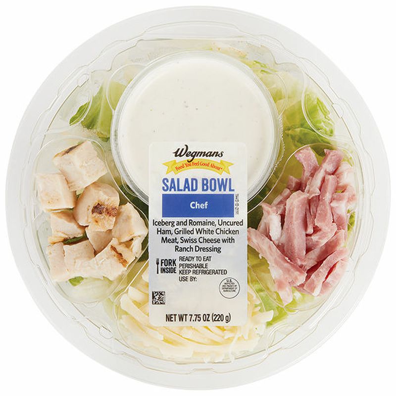 Wegmans Chef Salad Bowl Wegmans