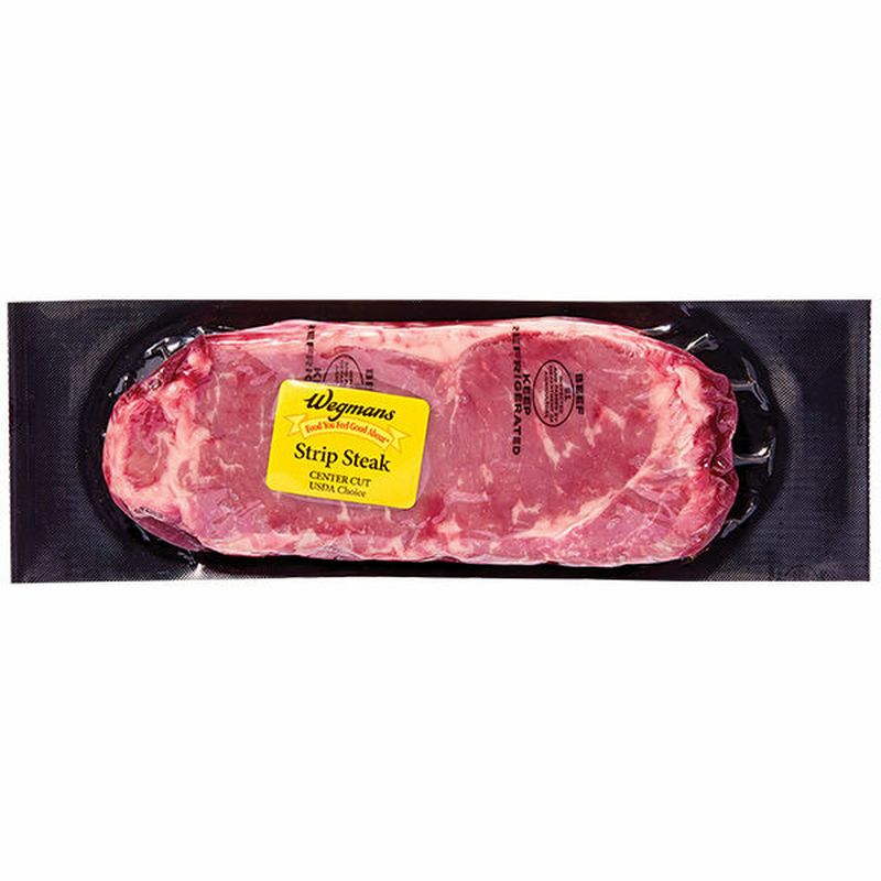 Wegmans Choice Center Cut Strip Steak Wegmans