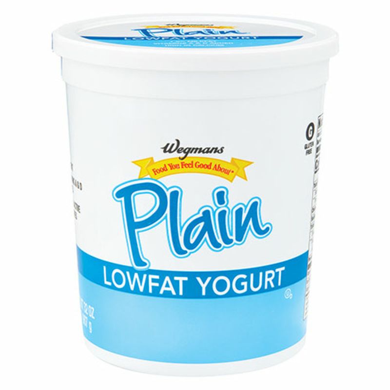 Wegmans Lowfat Plain Yogurt Wegmans