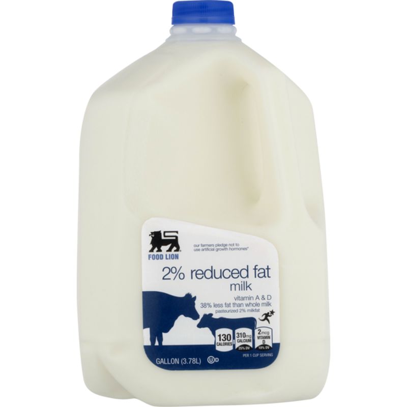 How much is a gallon of milk at food lion Food Lion Skim Fat Free Milk Calories Nutrition Analysis More Fooducate
