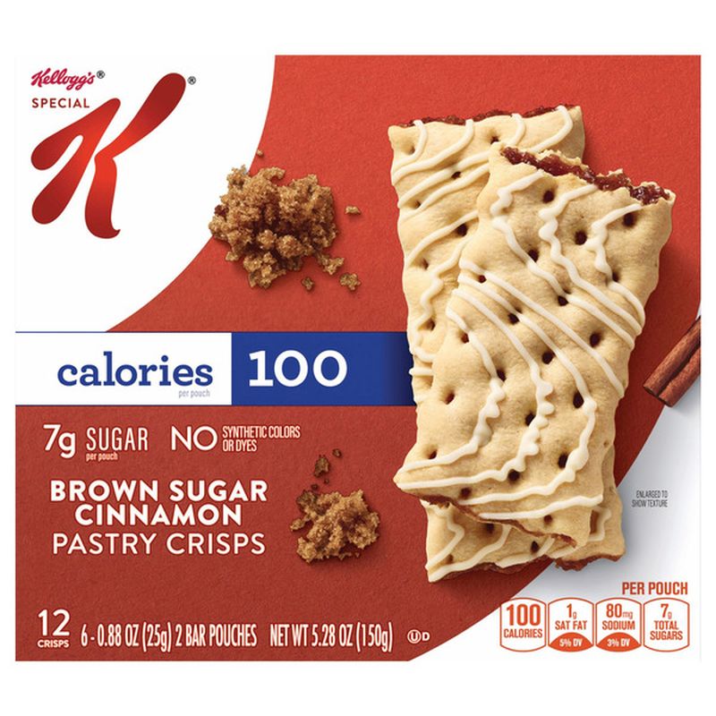 Kellogg’s Special K Special K Pastry Crisps, Brown Sugar Cinnamon Wegmans