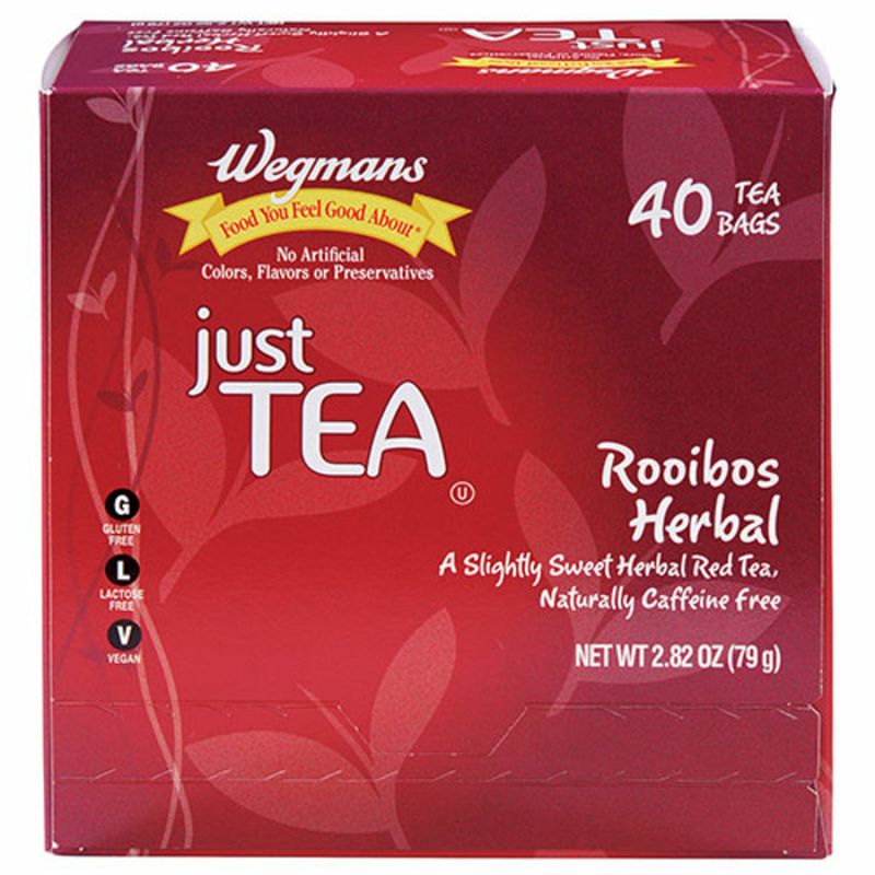 Wegmans Just Tea Rooibos Herbal Tea Bags Wegmans