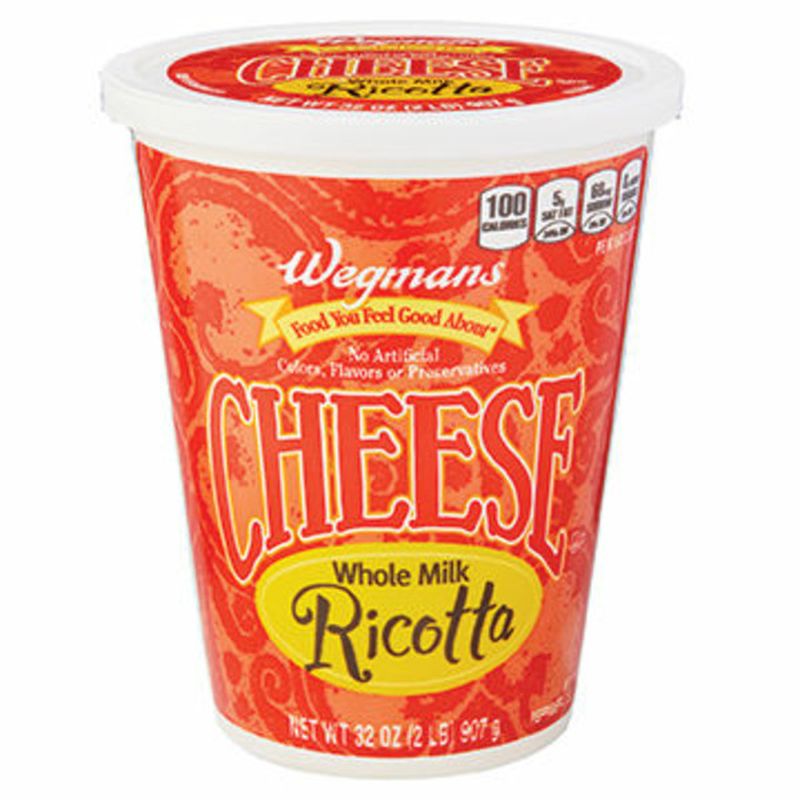 Wegmans Whole Milk Ricotta Cheese Wegmans