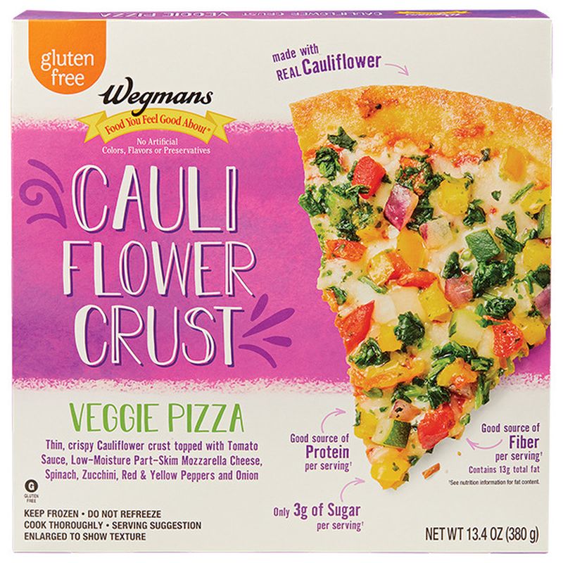 Wegmans Cauliflower Crust Veggie Pizza Wegmans