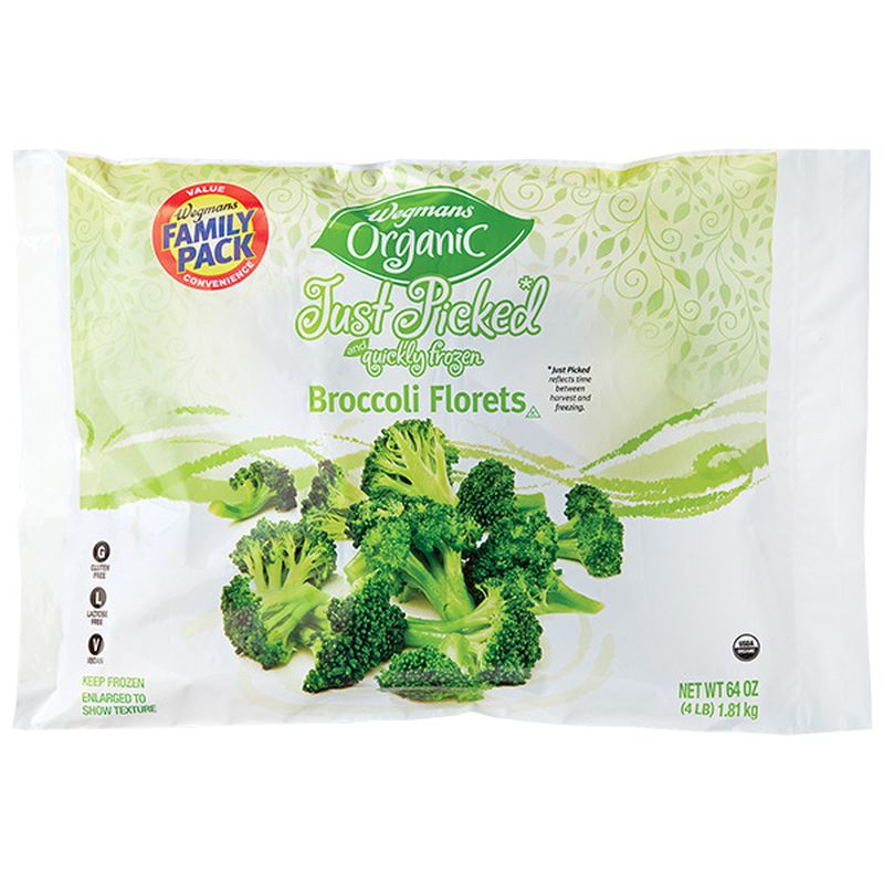 Wegmans Organic Broccoli Florets, FAMILY PACK Wegmans