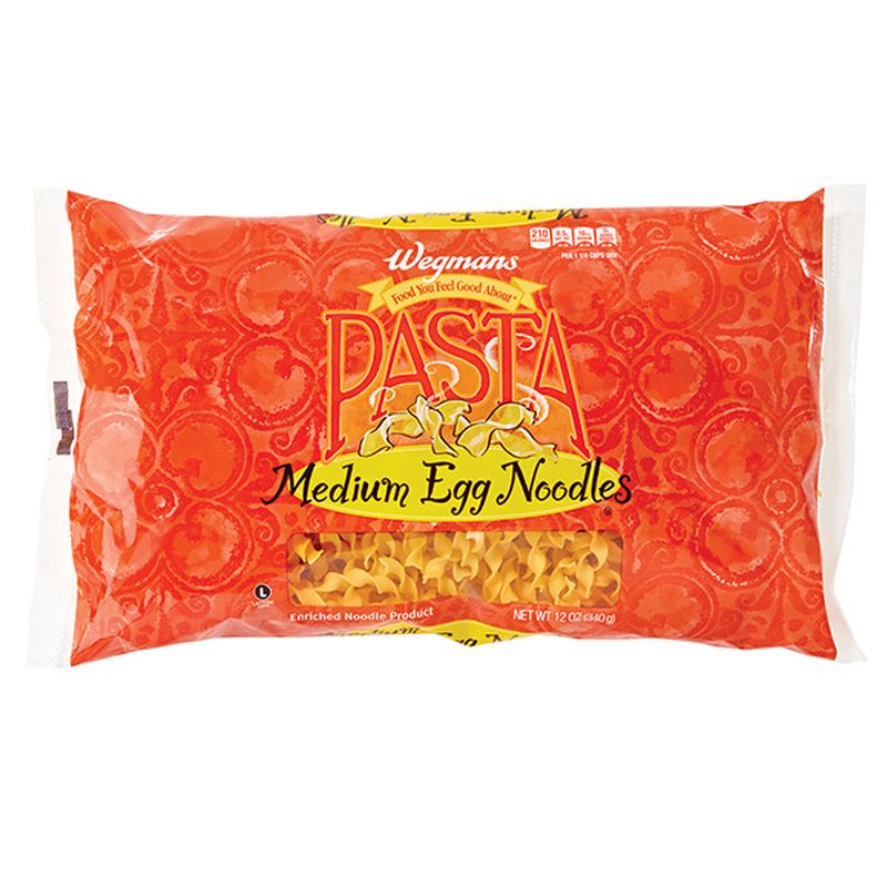 Wegmans Medium Egg Noodles Pasta Wegmans