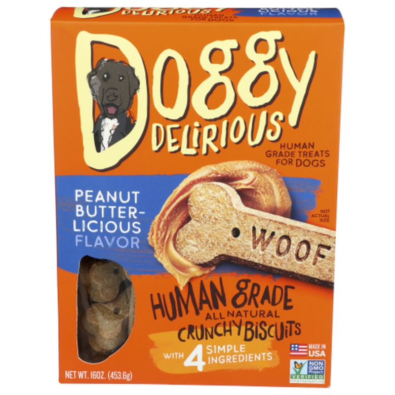 Doggy Delirious Peanut Butter Bones Shop Online Shopping List Digital Coupons Sprouts Farmers Market