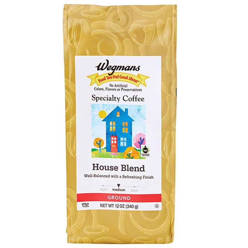 Wegmans Specialty Coffee, House Blend, Ground Wegmans