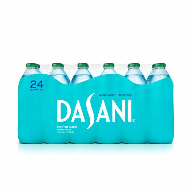 DASANI Purified Water Bottles Enhanced With Minerals, 16.9 fl oz Wegmans