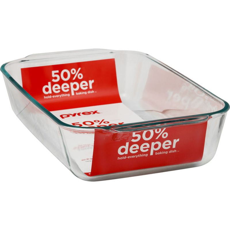Pyrex Baking Dish Deep Glass 5 Quart Wegmans