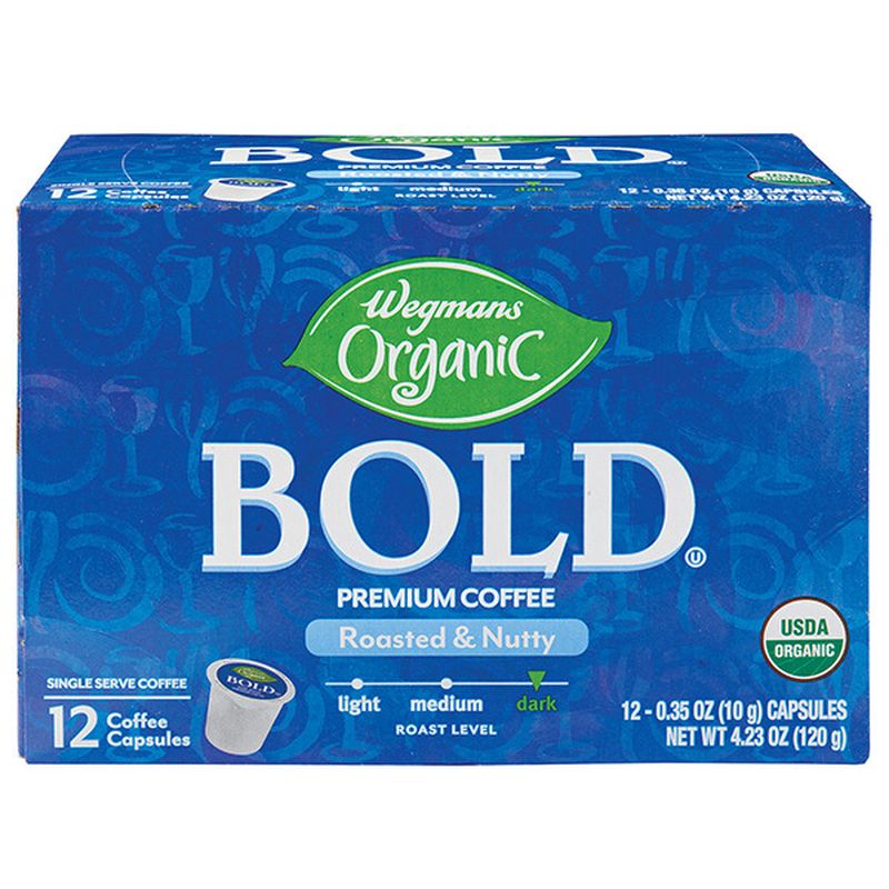 Wegmans Organic Bold Coffee Capsules Wegmans