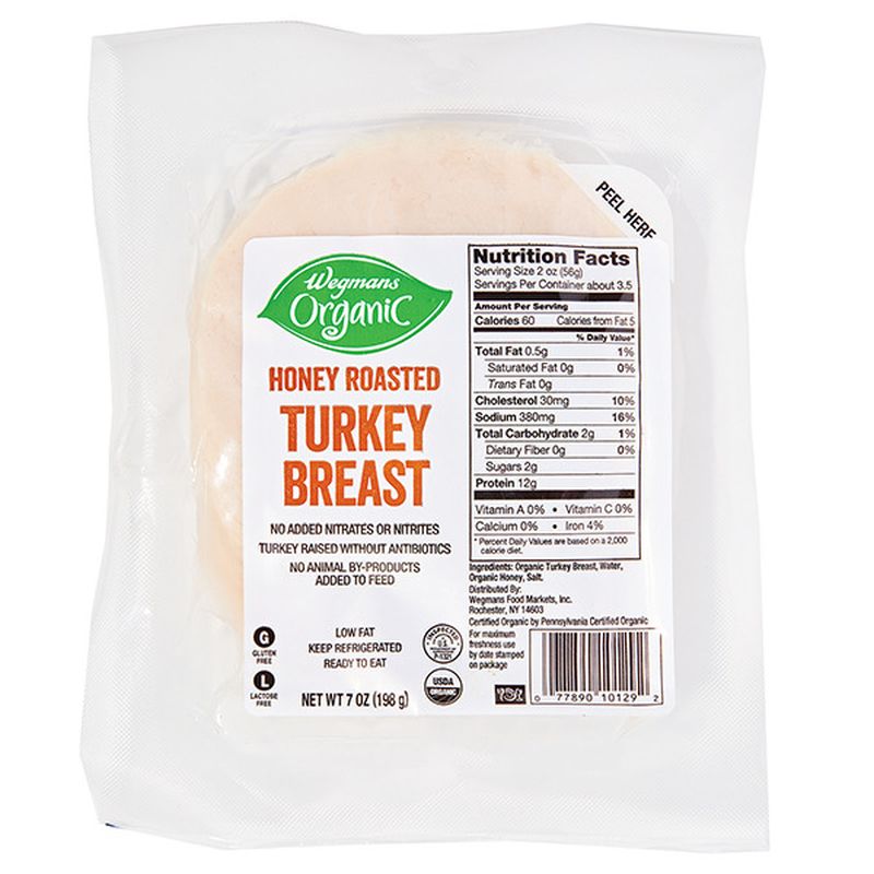 Wegmans Organic Honey Roasted Turkey Breast Wegmans
