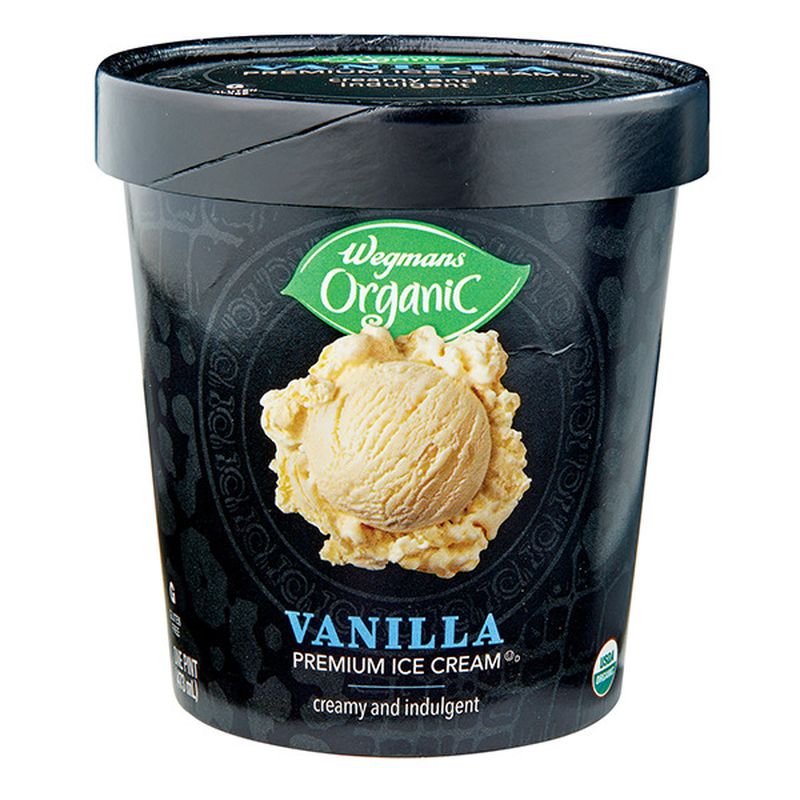 Wegmans Organic Premium Vanilla Ice Cream Wegmans