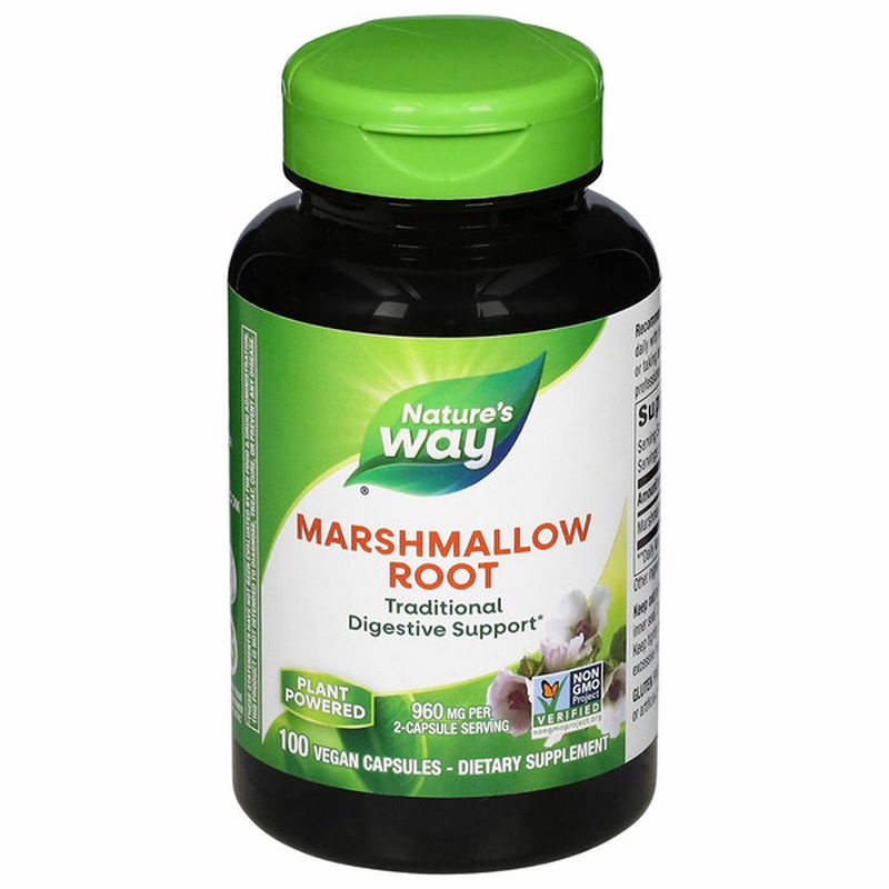 Nature's Way Marshmallow Root, Vegan Capsules Wegmans