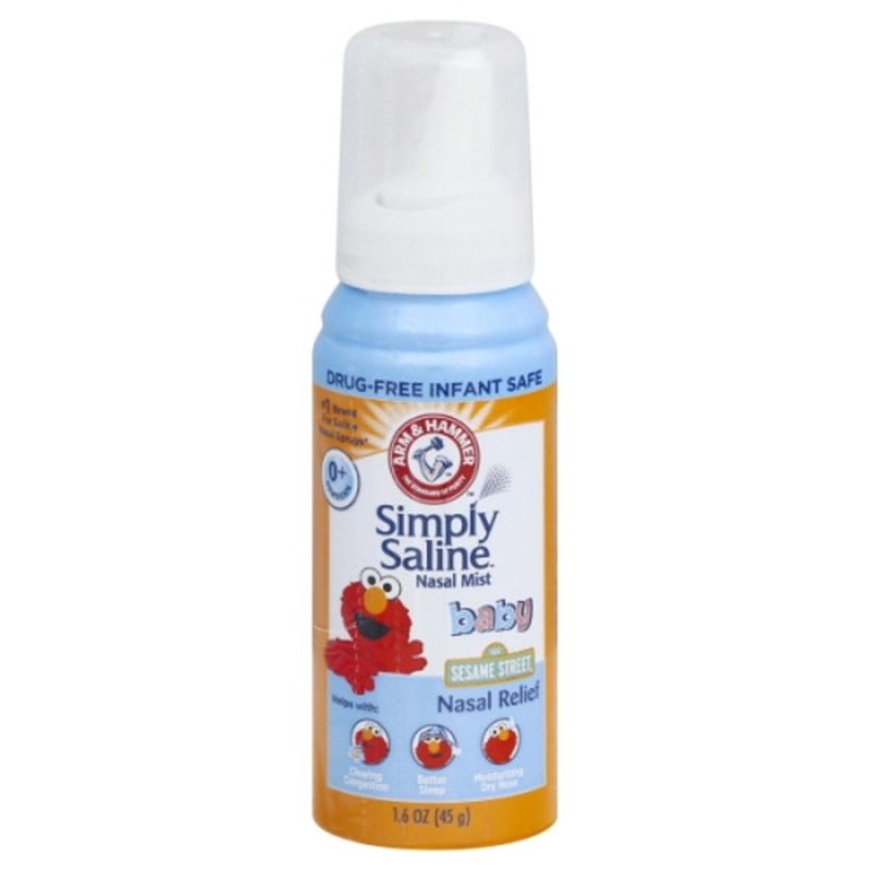 Saline mist baby clearance
