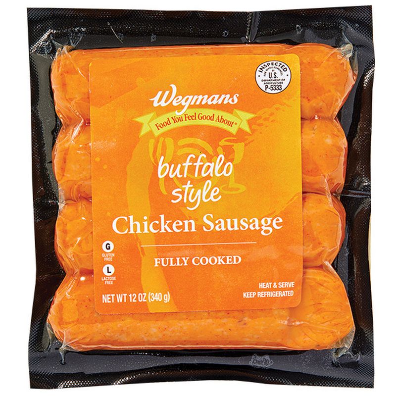 Wegmans Fully Cooked Buffalo Style Chicken Sausage Wegmans