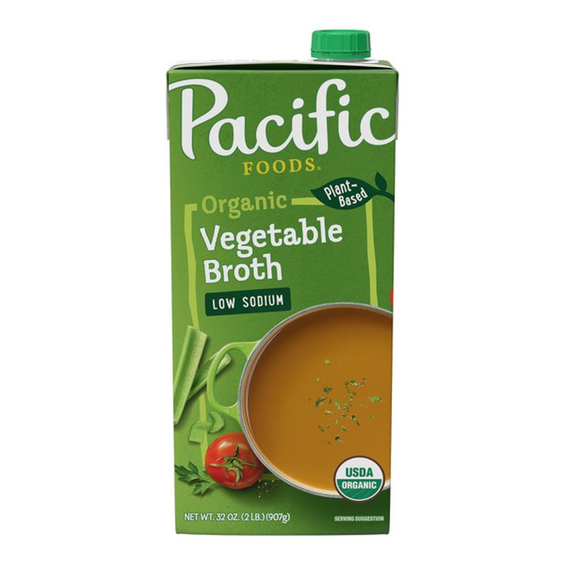 Pacific Foods Low Sodium Organic Vegetable Broth Wegmans