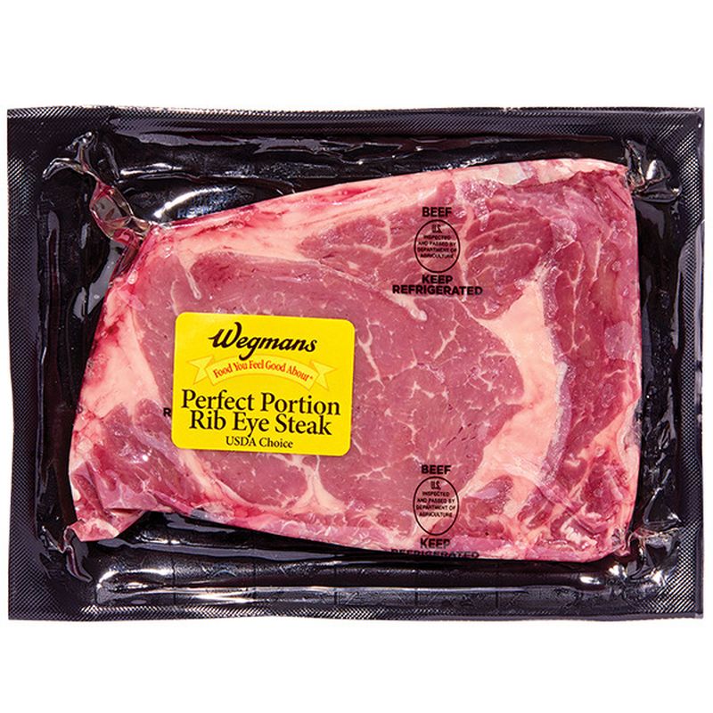 Wegmans Choice Perfect Portion Ribeye Steak Wegmans