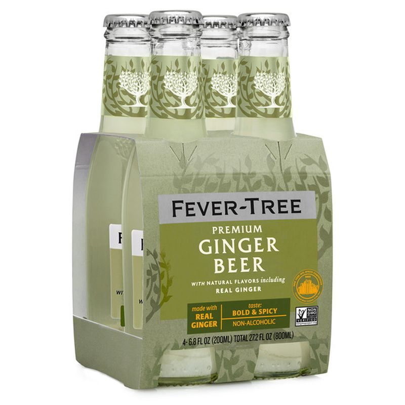 FeverTree Ginger Beer 4x200ml Wegmans