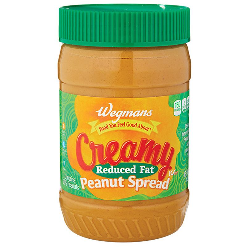 Wegmans Creamy Reduced Fat Peanut Butter Wegmans