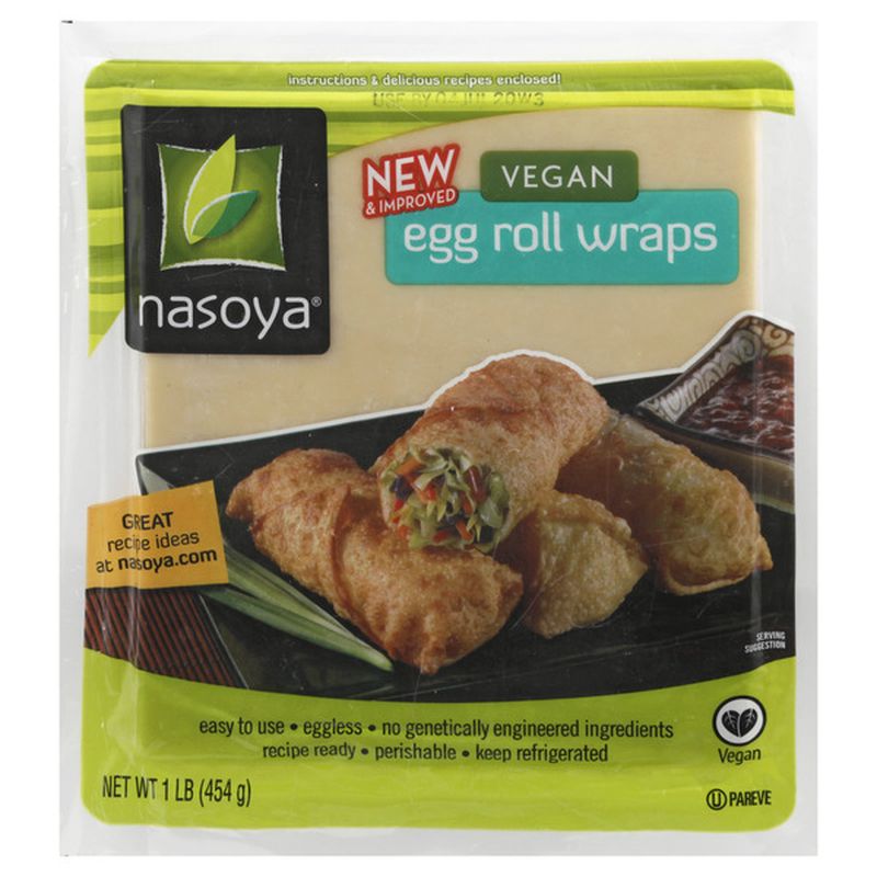 Nasoya Egg Roll Wraps, Vegan Wegmans