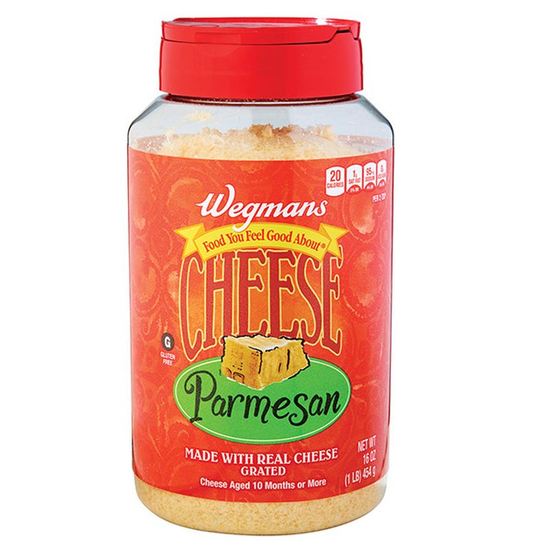 Wegmans Parmesan Cheese, Grated Wegmans
